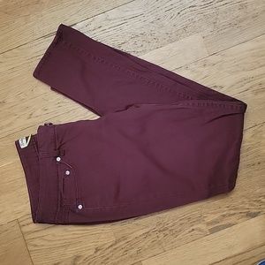 Indigo Rein maroon skinny jeans
